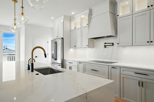 Interior, Kitchen, Pendant Lights, Recessed Lighting