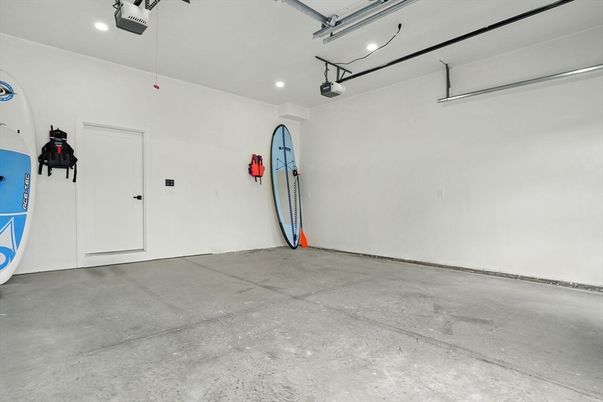 Garage, Interior, Recessed Lighting