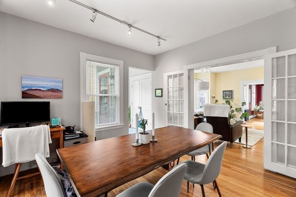 Dining room, Interior, Living room, Wood Texture Flooring