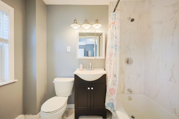 Bathroom, Interior, Marble Walls
