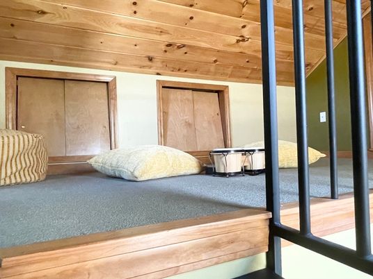 Bedroom, Interior, Wooden Ceilings, Wooden Walls