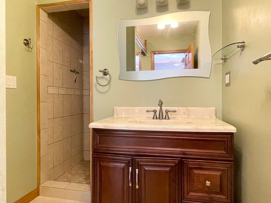 Bathroom, Glass Shower, Interior