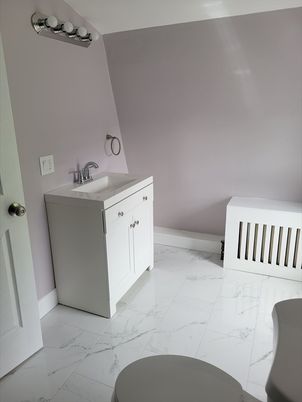 Bathroom, Interior, Marble