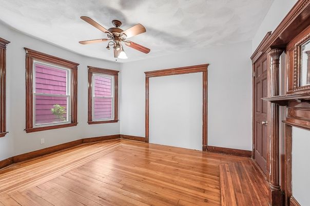 Empty room, Interior, Wood Texture Flooring