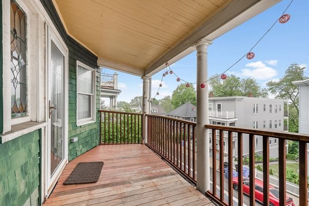 Exterior, Wood Texture Flooring