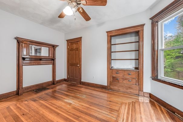 Empty room, Interior, Wood Texture Flooring
