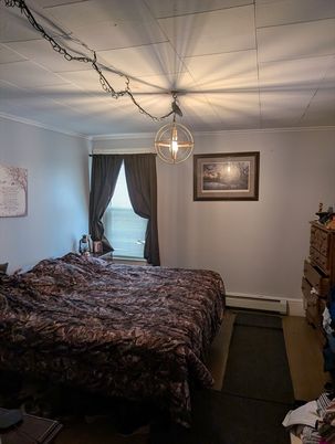 Bedroom, Interior, Pendant Lights