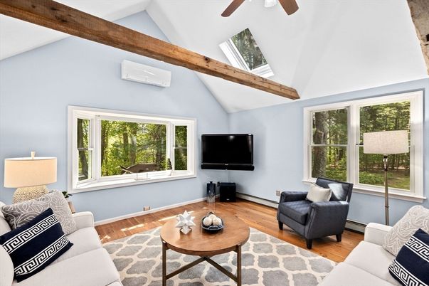 Interior, Living room, Wooden Beams, Wood Texture Flooring
