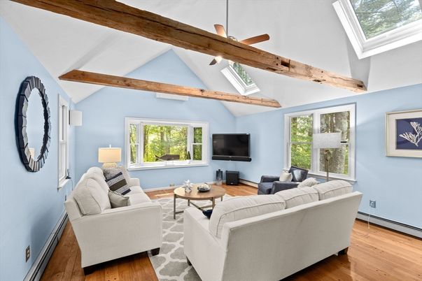 Interior, Living room, Wooden Beams, Wood Texture Flooring