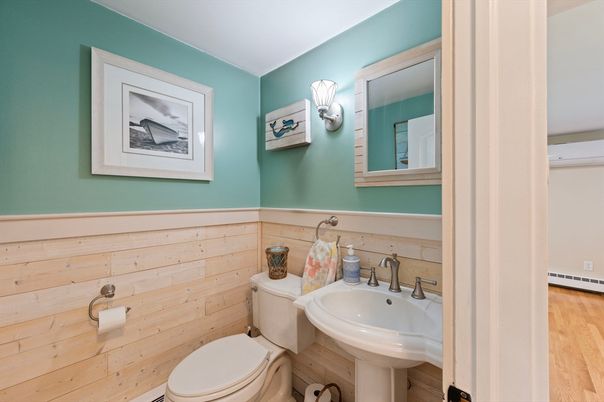 Bathroom, Interior, Wood Texture Flooring, Wooden Walls