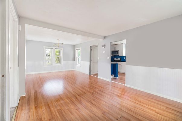 Empty room, Interior, Kitchen, Wood Texture Flooring