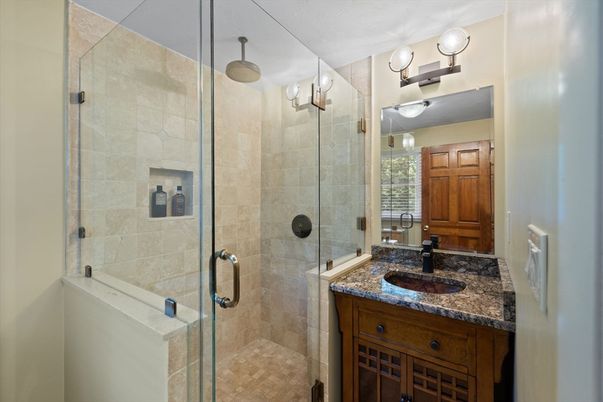 Bathroom, Glass Shower, Interior