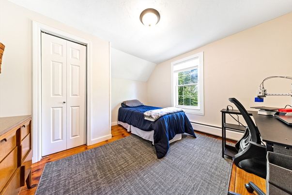 Bedroom, Home Office, Interior, Wood Texture Flooring