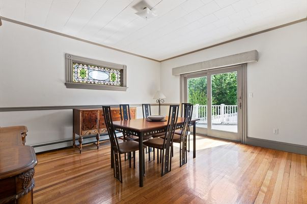 Dining room, Interior, Wood Texture Flooring