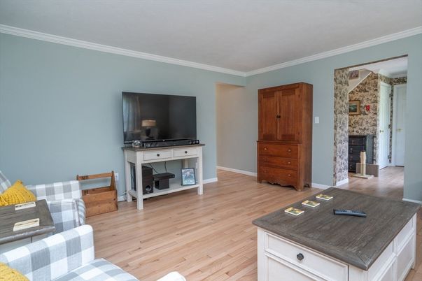 Fireplace, Interior, Wood Texture Flooring