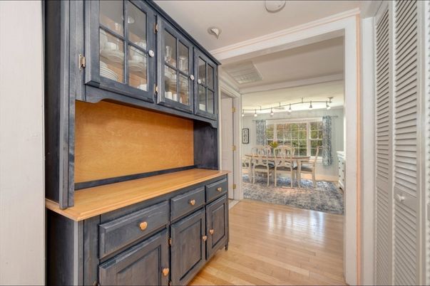 Dining room, Interior, Wood Texture Flooring
