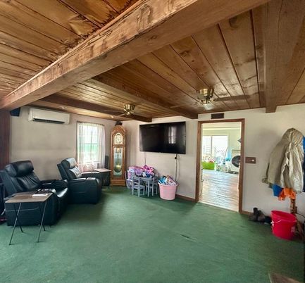 Interior, Living room, Wooden Beams, Wooden Ceilings