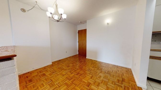 Chandelier, Empty room, Interior, Wood Texture Flooring