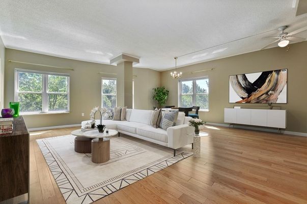 Chandelier, Dining room, Interior, Living room, Pendant Lights, Wood Texture Flooring