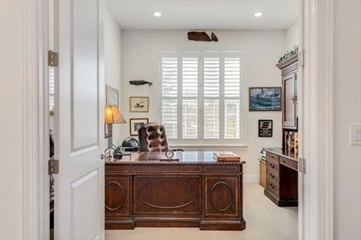 Home Office, Interior, Recessed Lighting