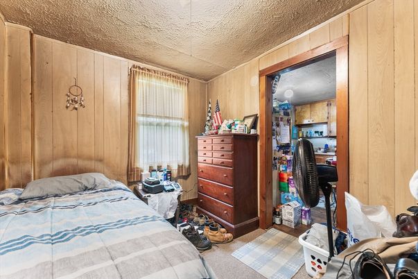 Bedroom, Interior, Wooden Walls
