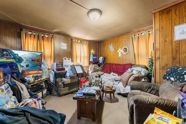 Interior, Living room, Wooden Walls
