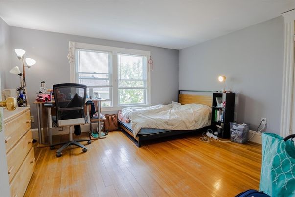 Bedroom, Home Office, Interior, Wood Texture Flooring