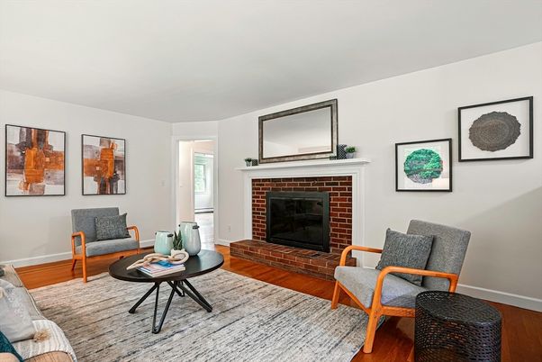 Fireplace, Interior, Living room, Wood Texture Flooring