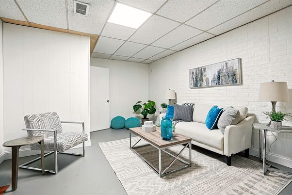 Interior, Living room, Stone Walls