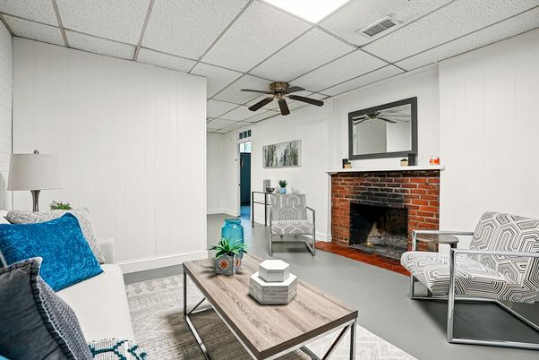 Fireplace, Interior, Living room