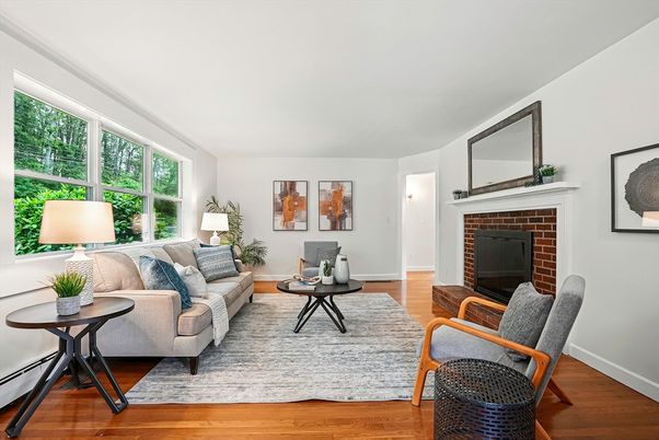 Fireplace, Interior, Living room, Wood Texture Flooring