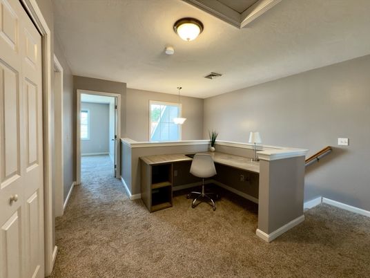 Home Office, Interior, Pendant Lights