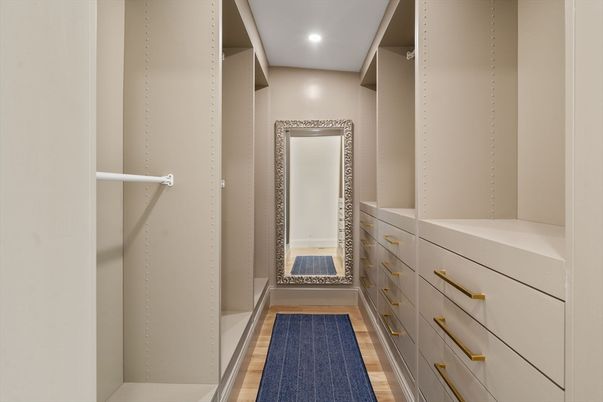 Interior, Recessed Lighting, Walk-in Closets, Wood Texture Flooring