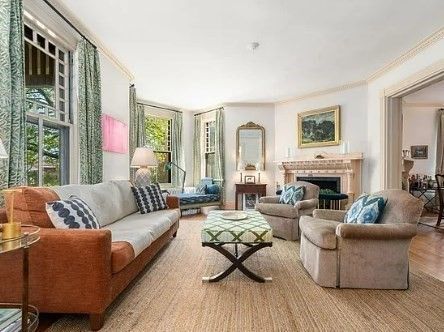 Fireplace, Interior, Living room, Wood Texture Flooring