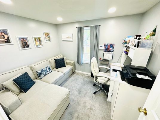 Home Office, Interior, Living room, Recessed Lighting