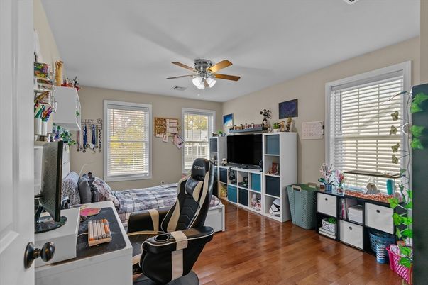 Home Office, Interior, Wood Texture Flooring