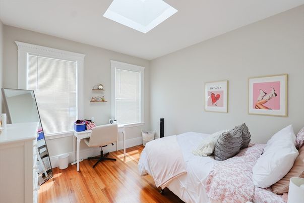 Bedroom, Home Office, Interior, Wood Texture Flooring