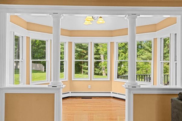 Interior, Sun Room, Wood Texture Flooring