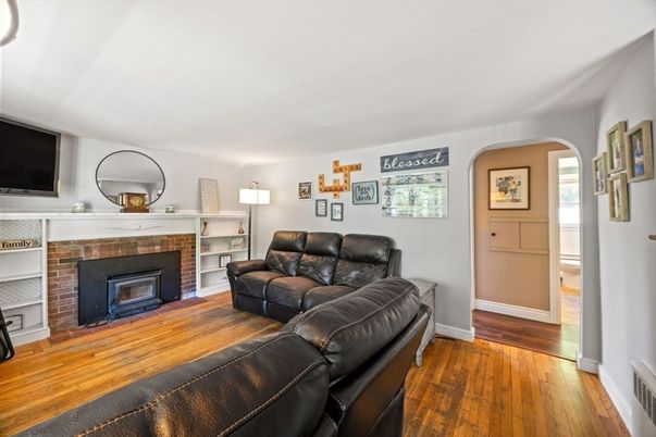Fireplace, Interior, Living room, Wood Texture Flooring