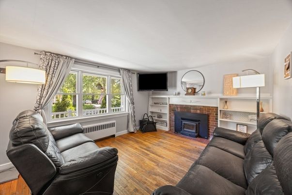 Fireplace, Interior, Living room, Wood Texture Flooring