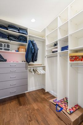 Interior, Recessed Lighting, Walk-in Closets, Wood Texture Flooring