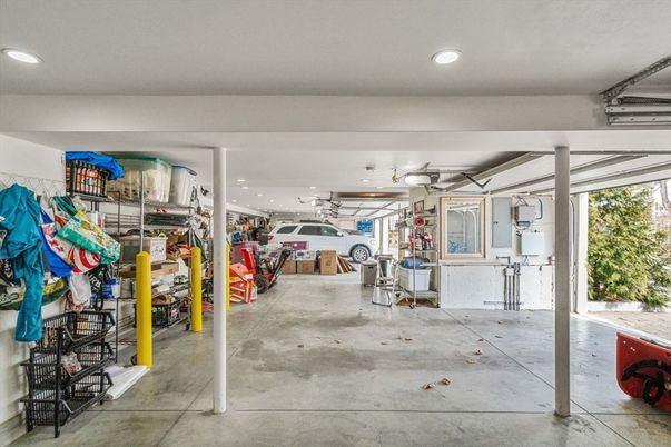 Garage, Interior, Recessed Lighting