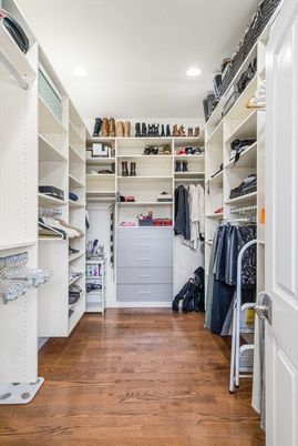 Interior, Recessed Lighting, Walk-in Closets, Wood Texture Flooring