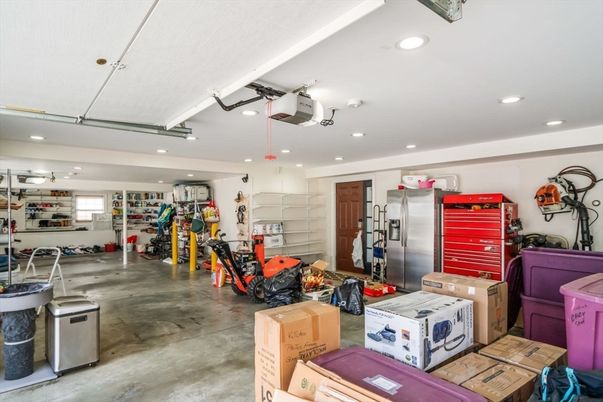 Garage, Interior, Recessed Lighting