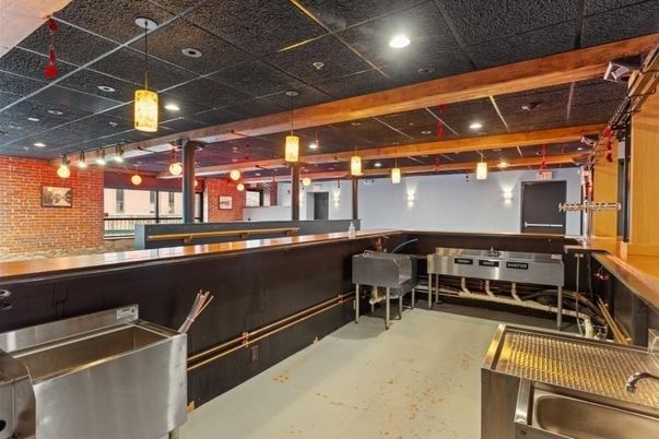 Interior, Pendant Lights, Recessed Lighting, Stone Walls