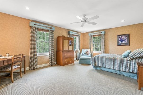 Bedroom, Home Office, Interior, Recessed Lighting