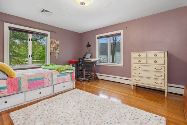 Bedroom, Home Office, Interior, Wood Texture Flooring