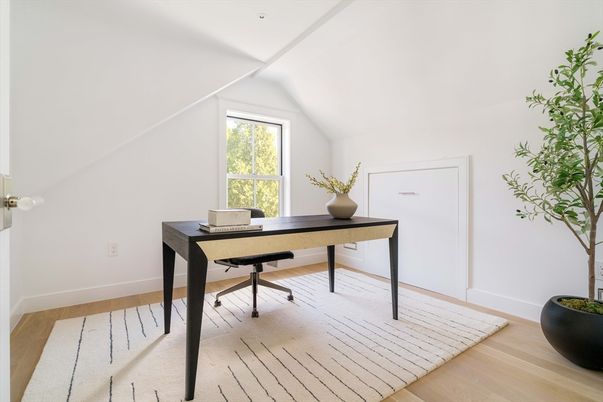 Home Office, Interior, Wood Texture Flooring