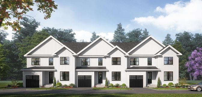 Attached, Exterior, Facade, Farmhouse