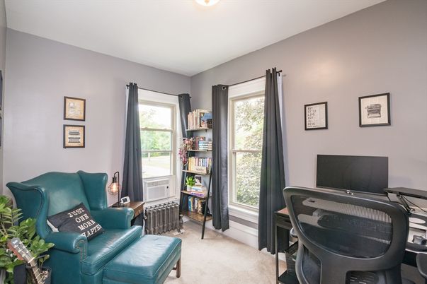 Home Office, Interior, Recessed Lighting
